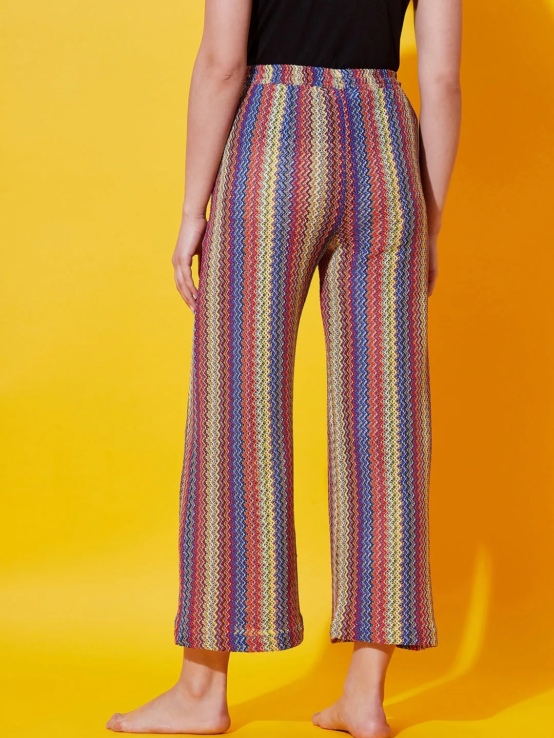 Multi Color Knitted Lounge Pants (Final Sale)