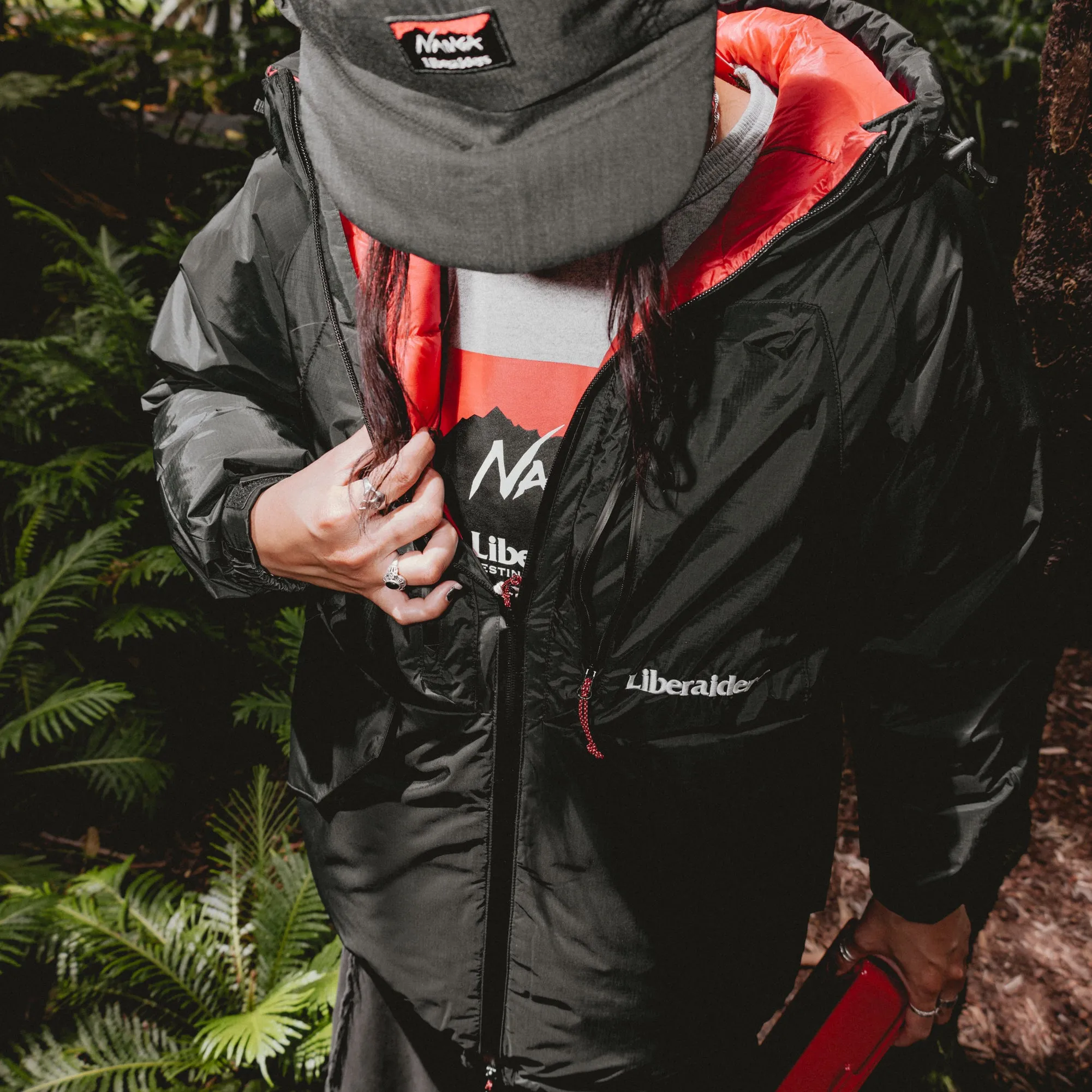 Nanga X Liberaiders Aurora Utility Down Jacket Black