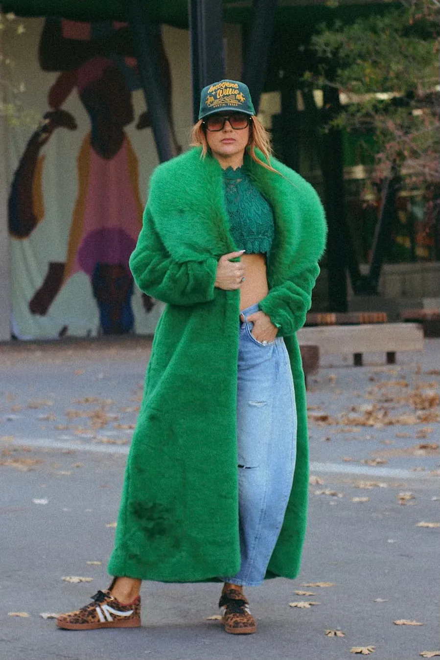 Nona Lux Fur Maxi Coat