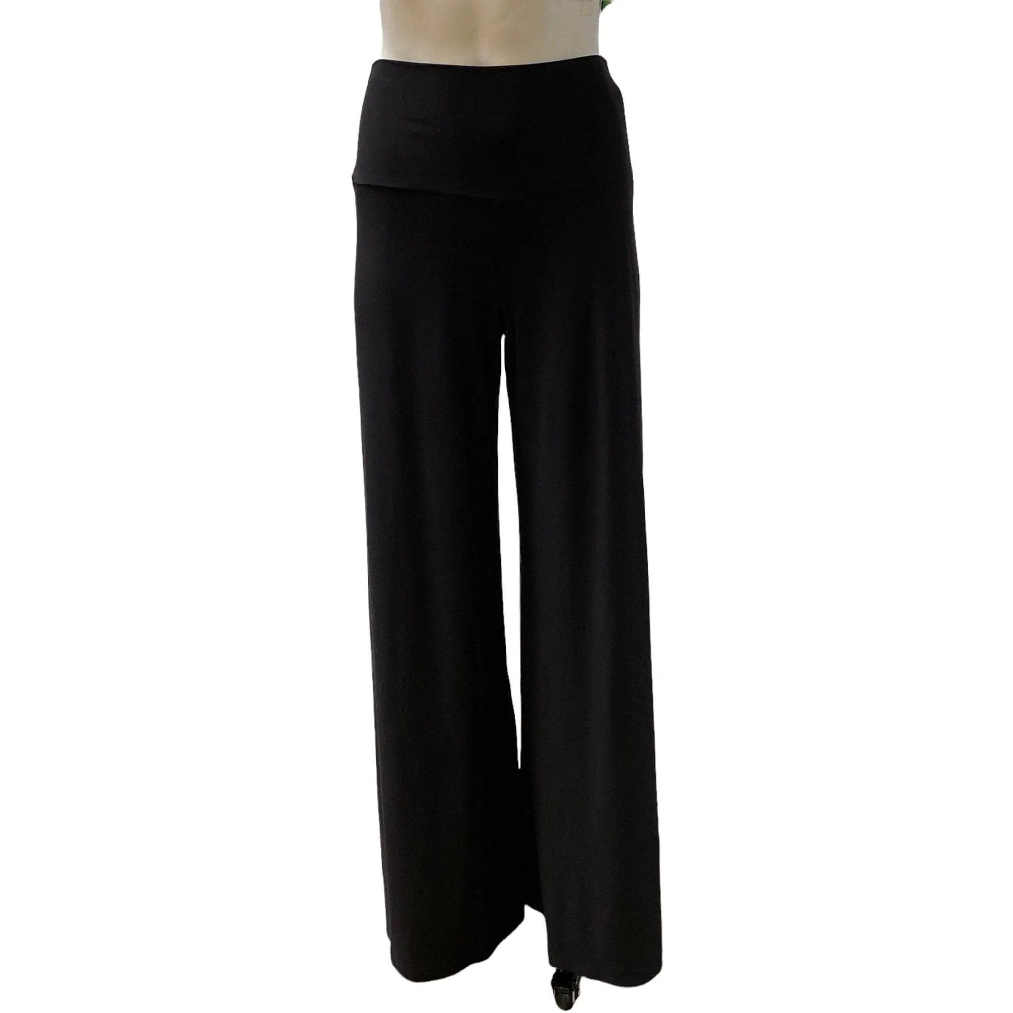 Norma Kamali High-Waisted Wide-leg Trousers