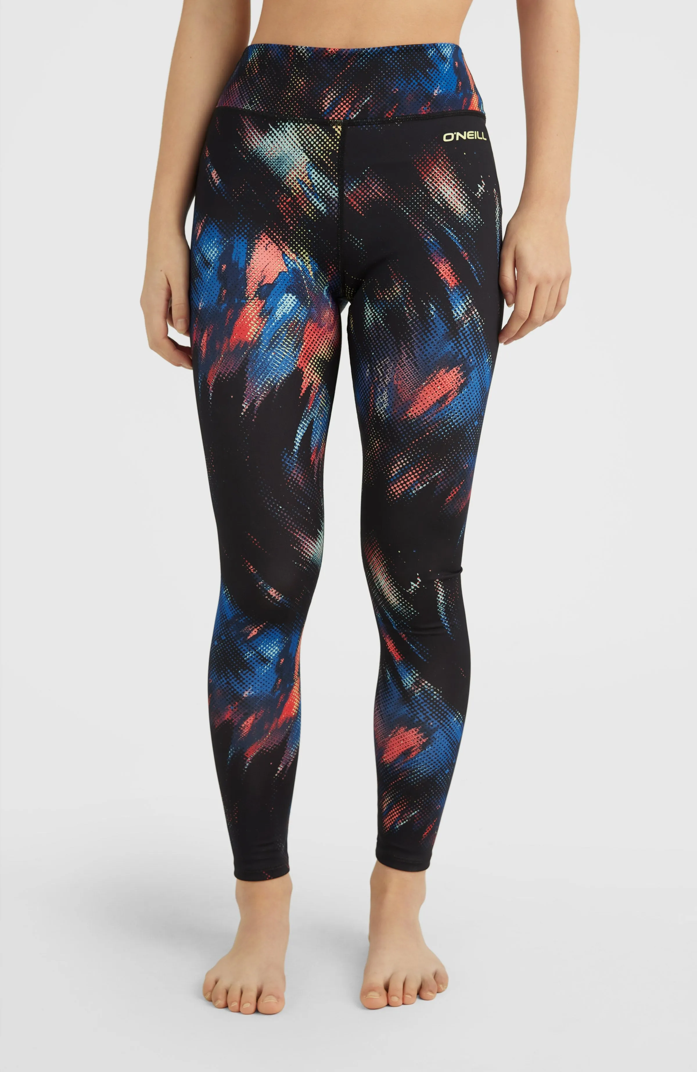 Outdoor Active High-Waist Legging | Black Future Fade