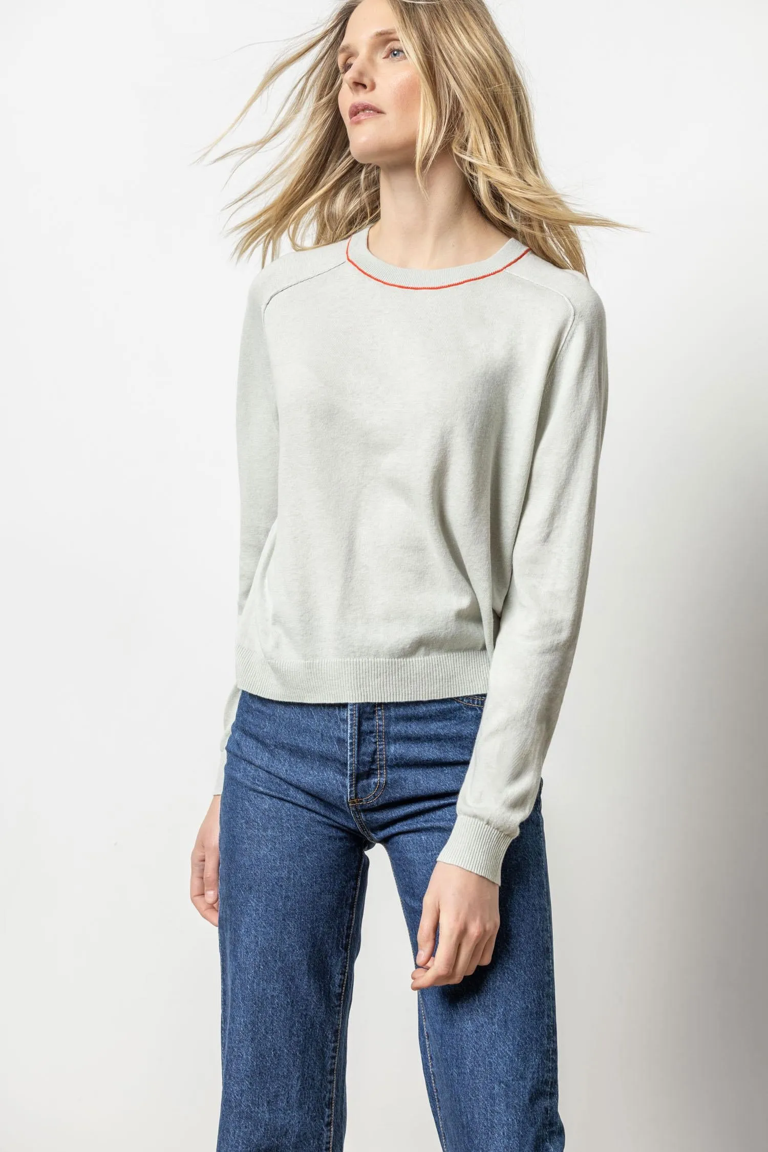 Oversized Saddle Sleeve Sweater