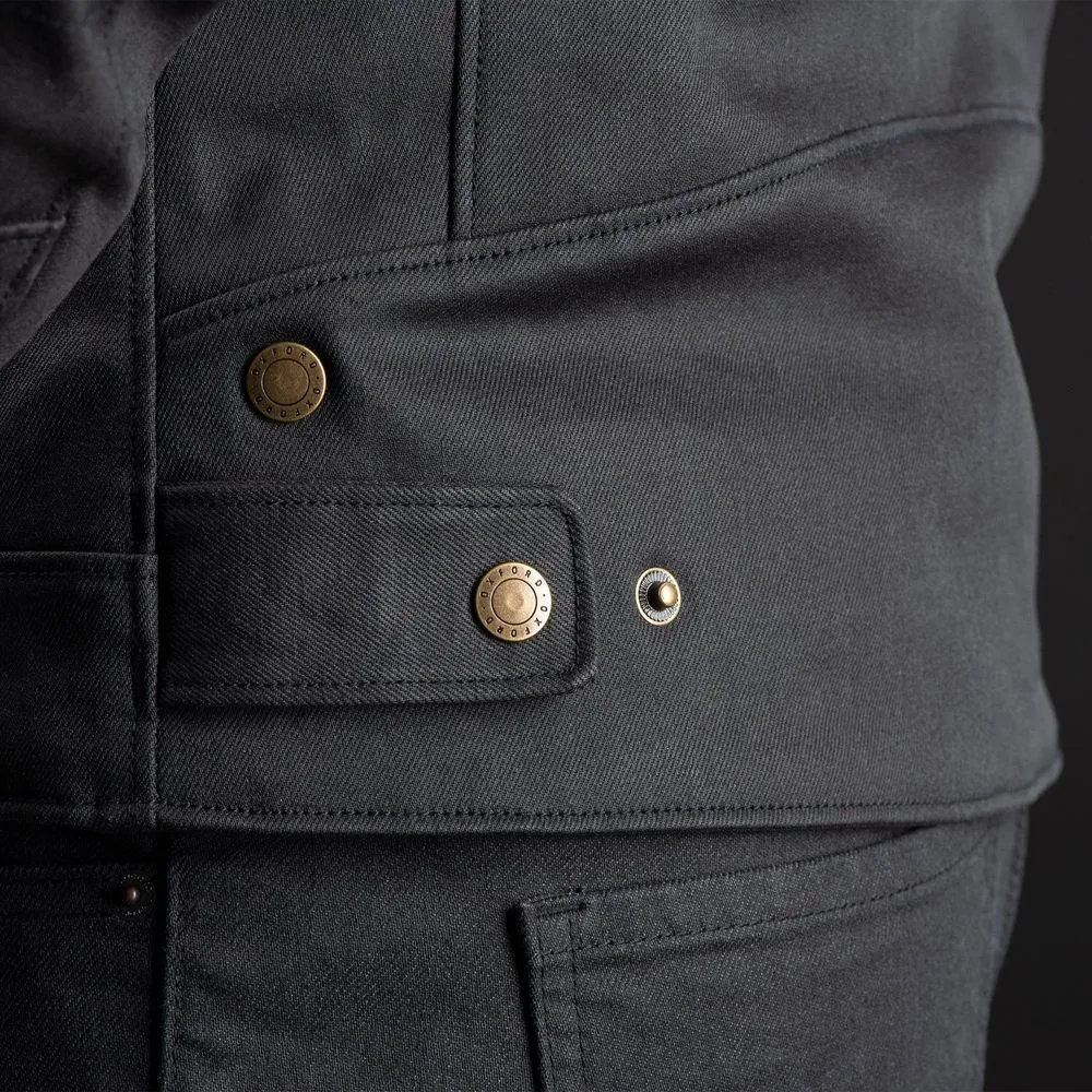 Oxford Holborn Textile Jacket Stealth Black