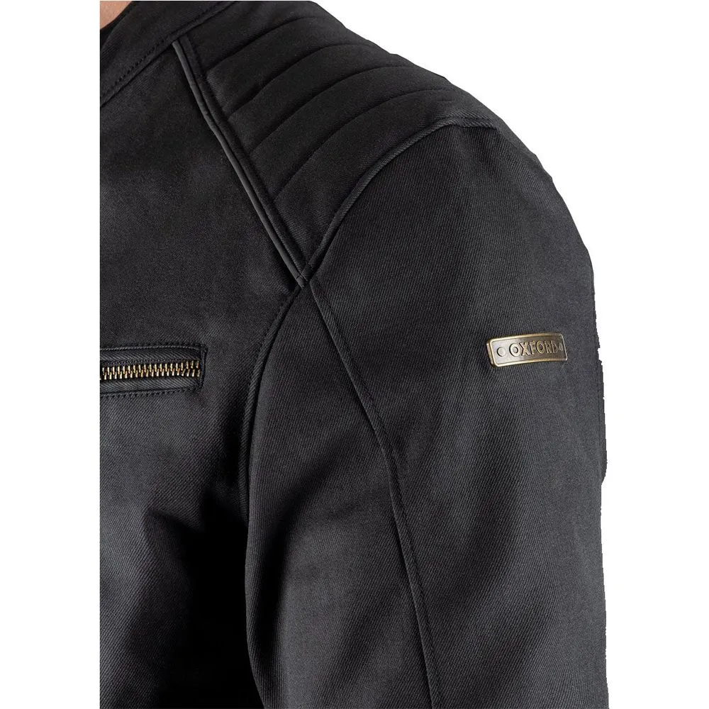 Oxford Holborn Textile Jacket Stealth Black