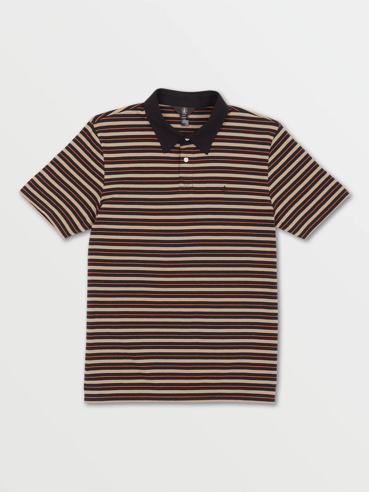 Parables Striped Polo - Black Combo