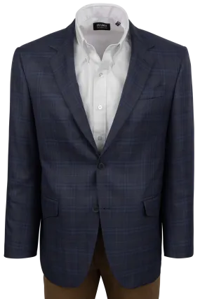 Pinto Ranch Blue & Gray Plaid Sport Coat