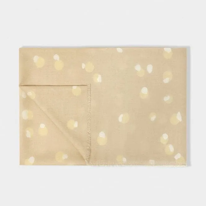 Polka Dot Printed Scarf KLS566