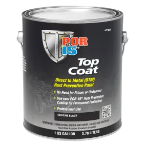 POR-15 Top Coat Direct to Metal (DTM) Paint (GALLON)