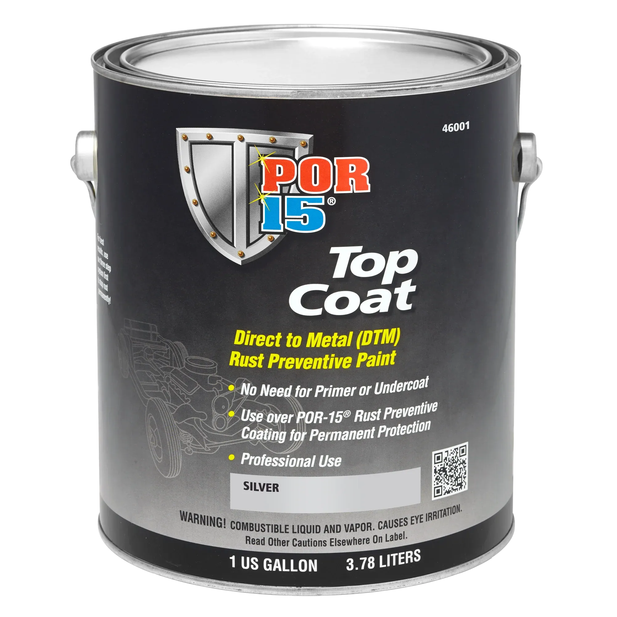 POR-15 Top Coat Direct to Metal (DTM) Paint (GALLON)