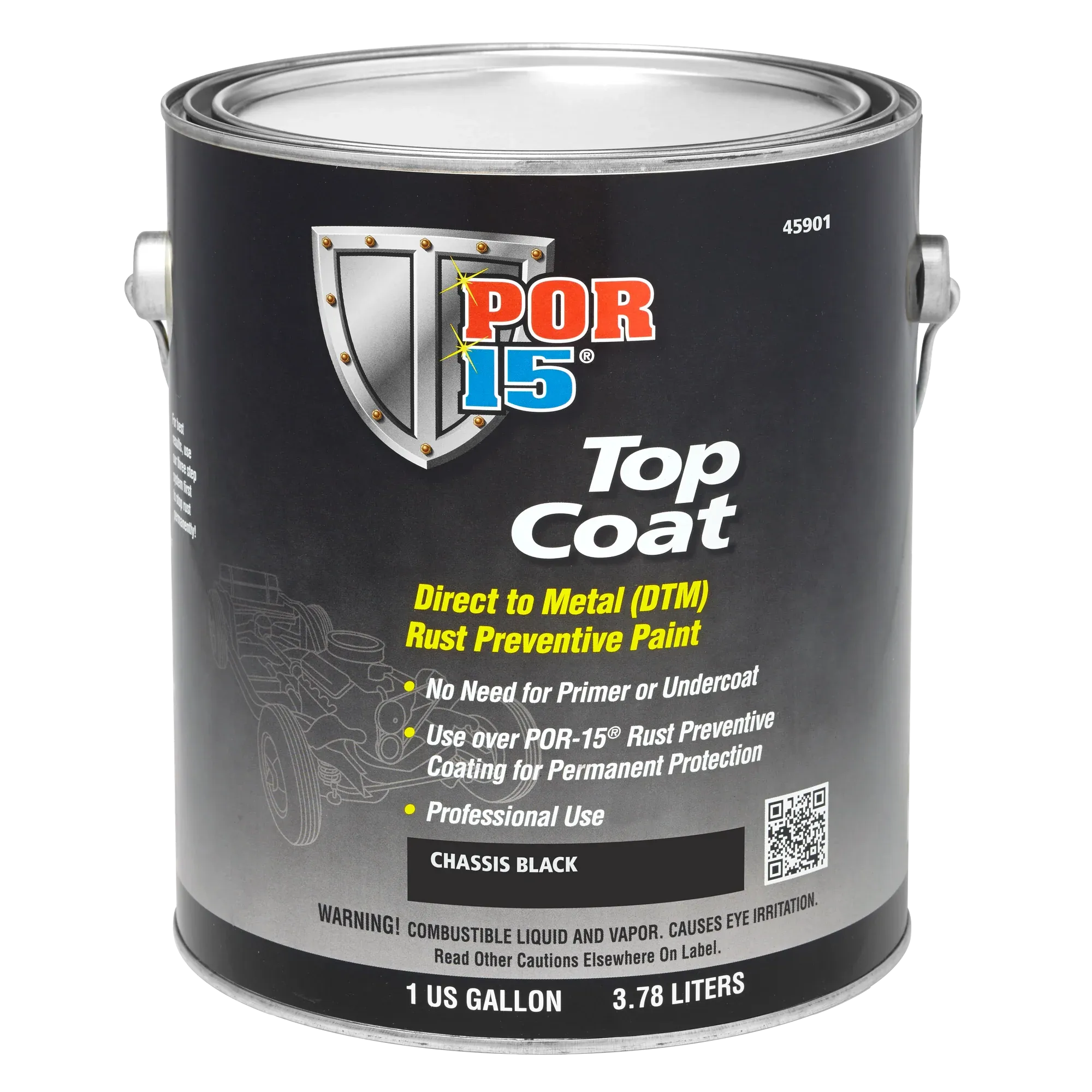 POR-15 Top Coat Direct to Metal (DTM) Paint (GALLON)