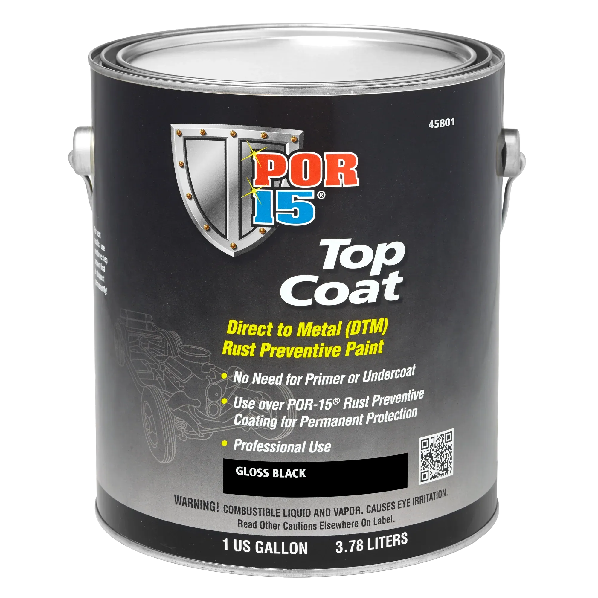 POR-15 Top Coat Direct to Metal (DTM) Paint (GALLON)