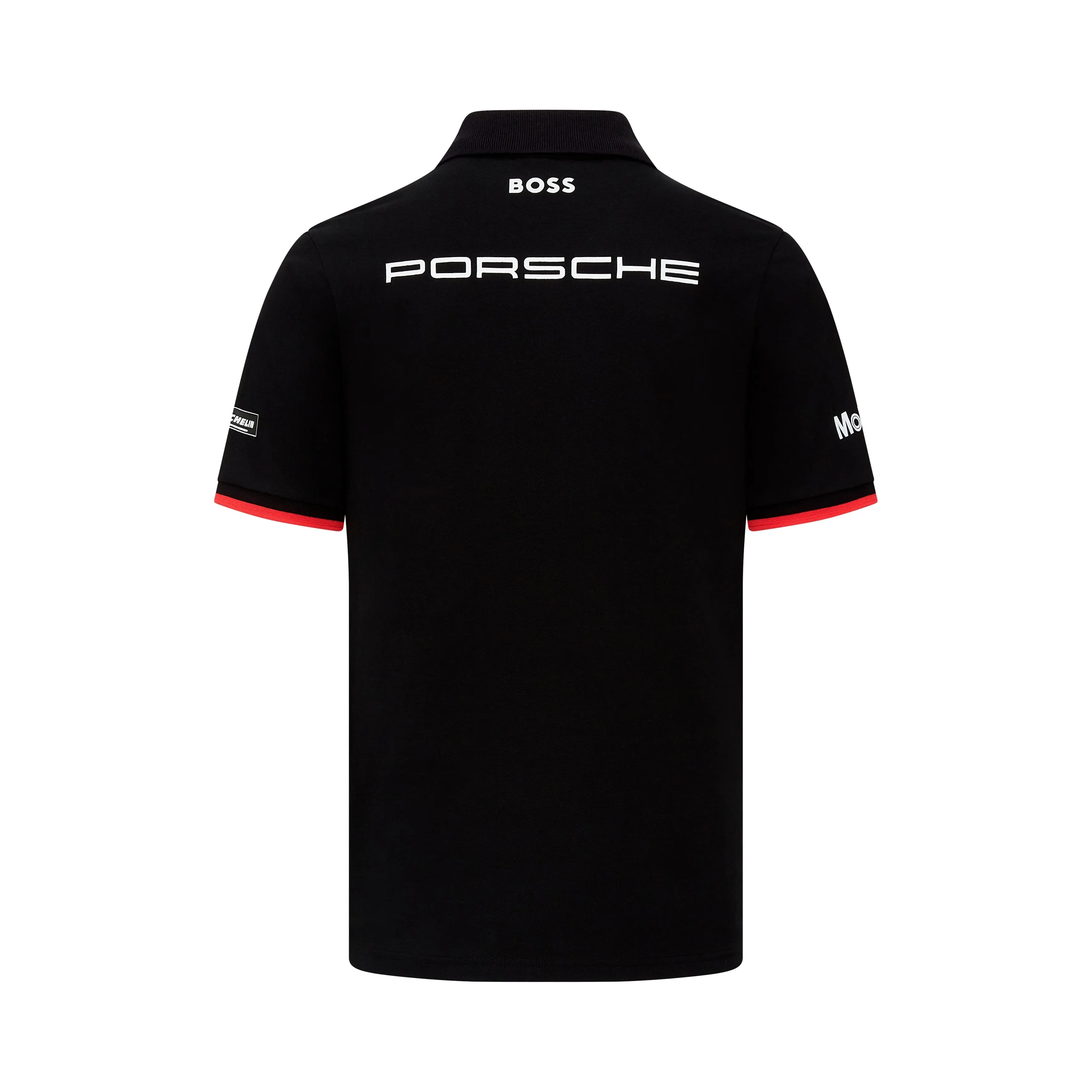 Porsche Motorsport Men's Team Polo Shirt - White/Black