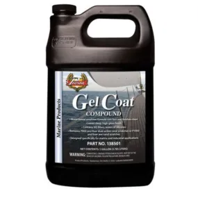 Presta 138501 Gel Coat Compound, 1 gal Can, White