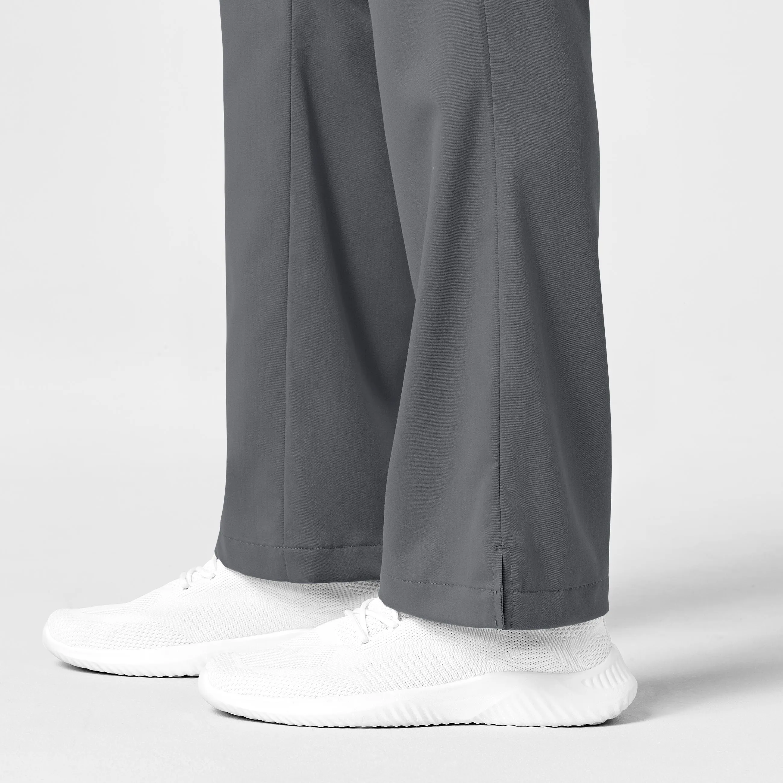 PRO Women's Moderate Flare Leg Scrub Pant - Pewter