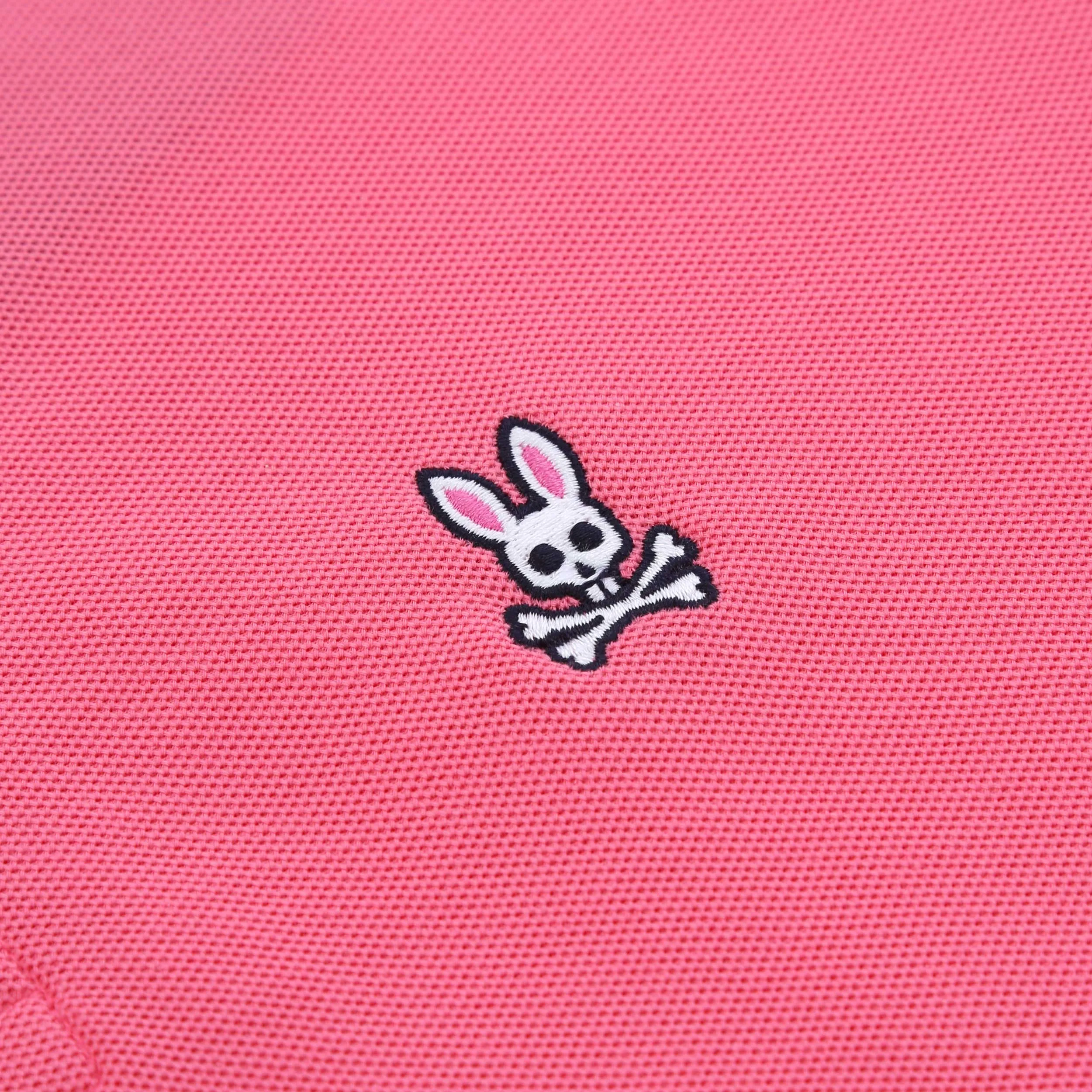 Psycho Bunny Classic Polo Shirt in Camellia Rose Pink