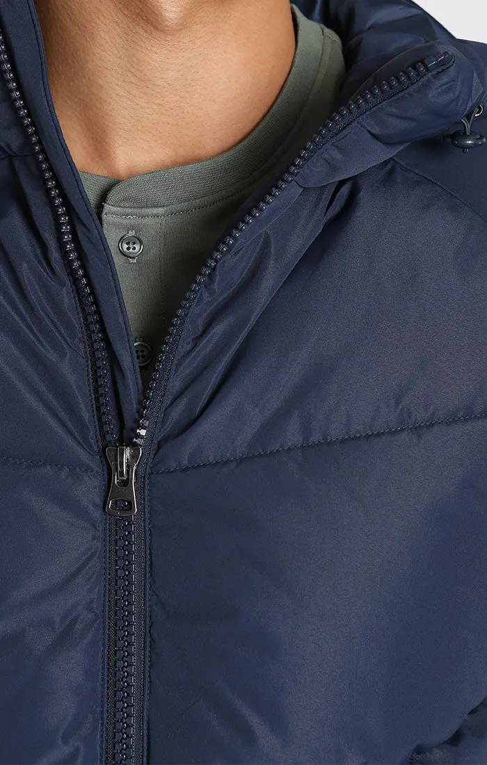 Quilted Hooded Puffer Jacket