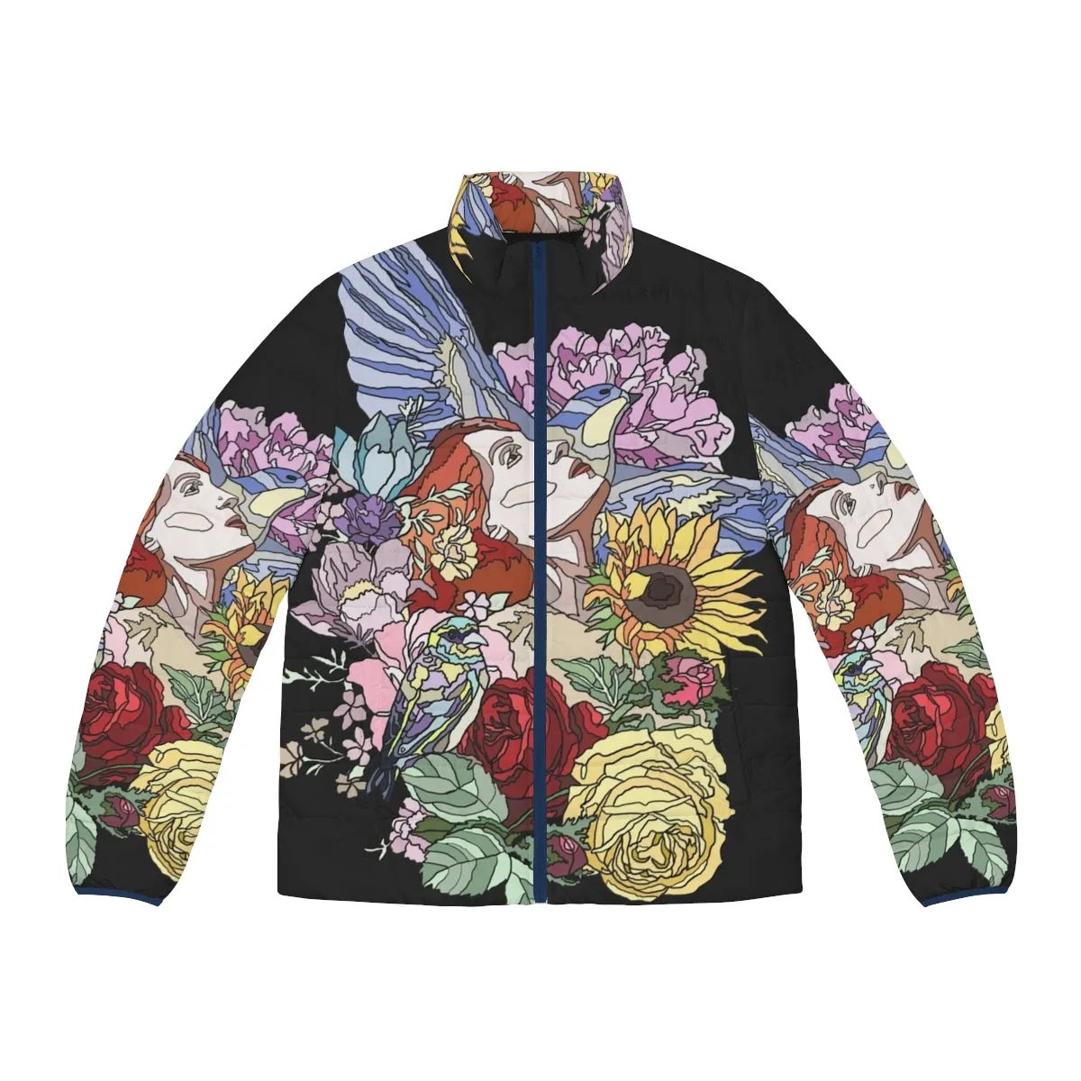 "I Will Be" Puffer Jacket - Florence Welch Inspired Fashion