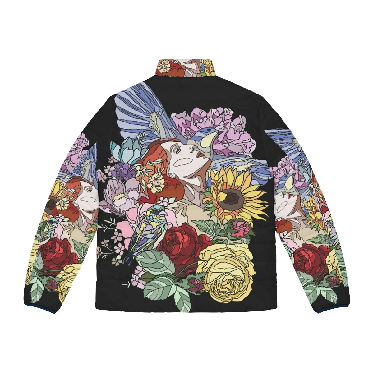 "I Will Be" Puffer Jacket - Florence Welch Inspired Fashion