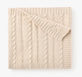 Rainy Day Horseshoe Cable Knit Baby * can be monogrammed