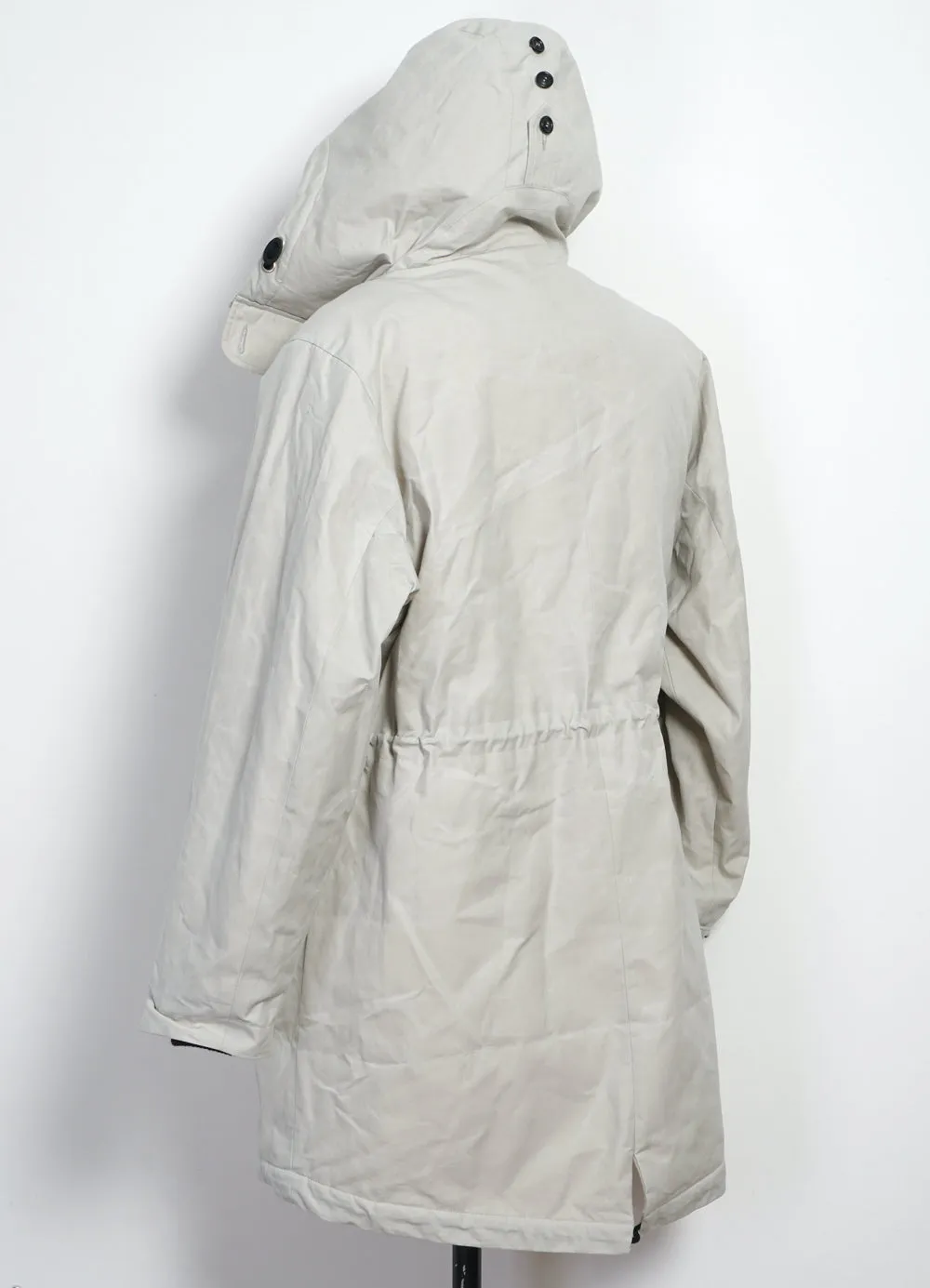 RASMUS 26-68-1 | Waxed Parka With Zipper | Snow