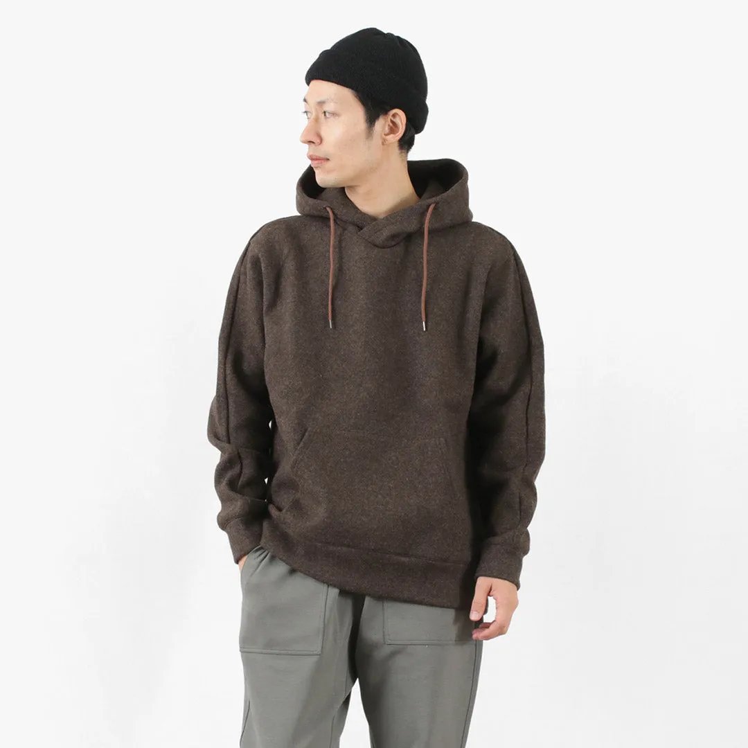 RE MADE IN TOKYO JAPAN / Wool Melton Pullover Hoodie