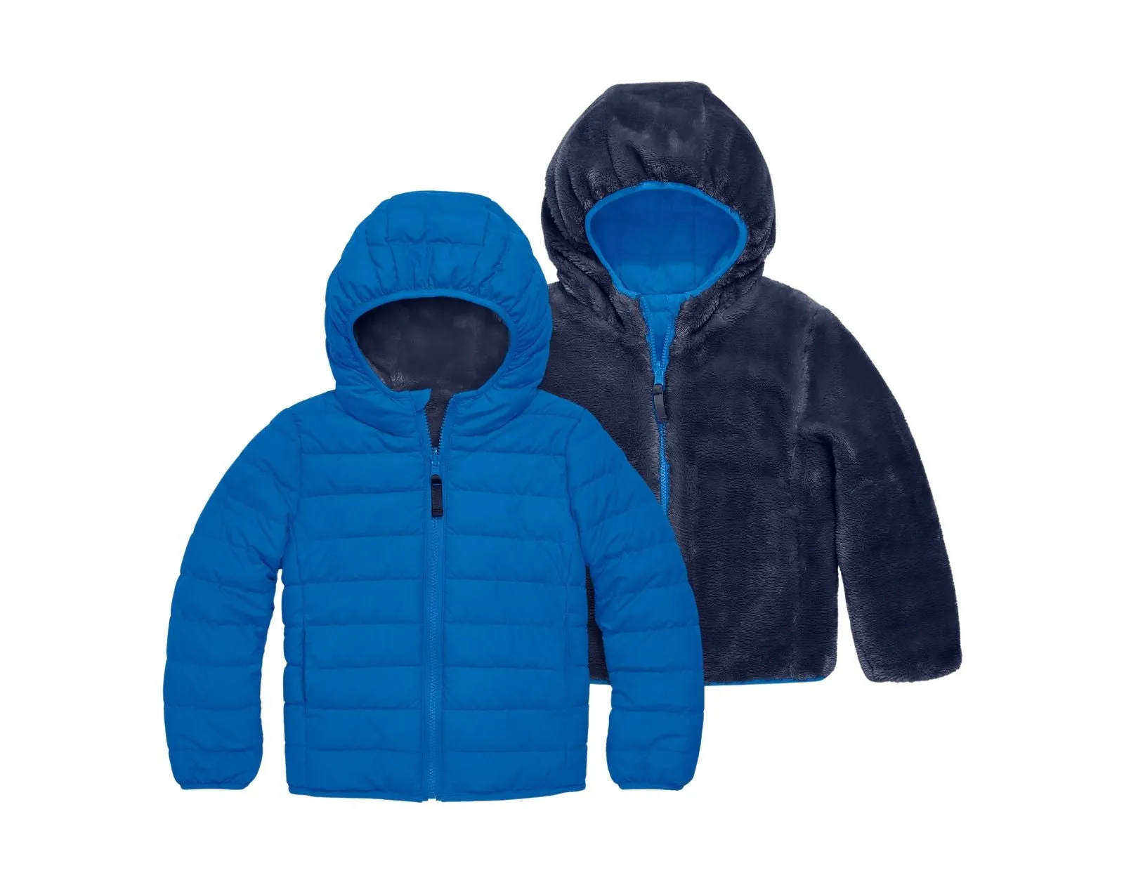 Reversible Fleece Puffer Jacket