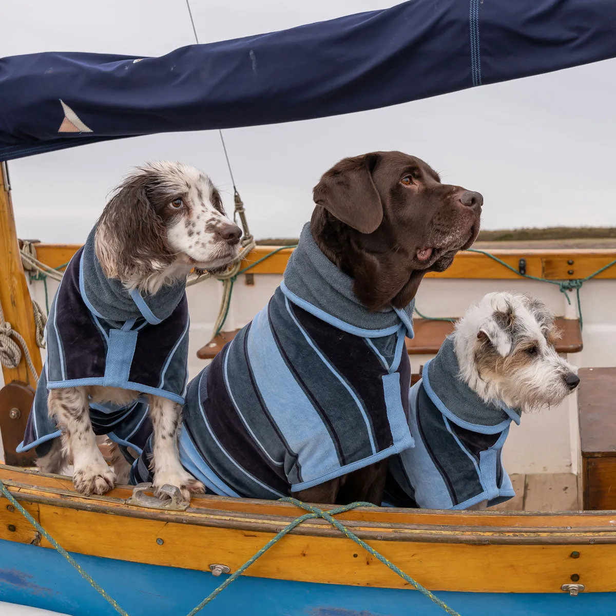 Ruff and Tumble Harbour Collection Drying Coat