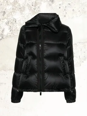 sacai zip-up puffer jacket