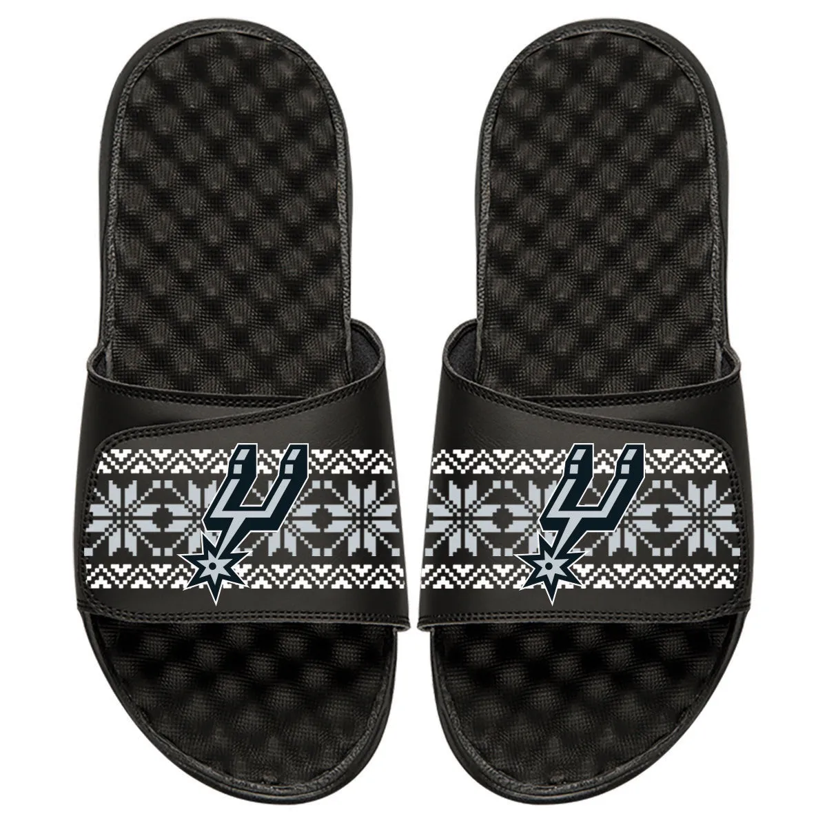 San Antonio Spurs Ugly Sweater Slides