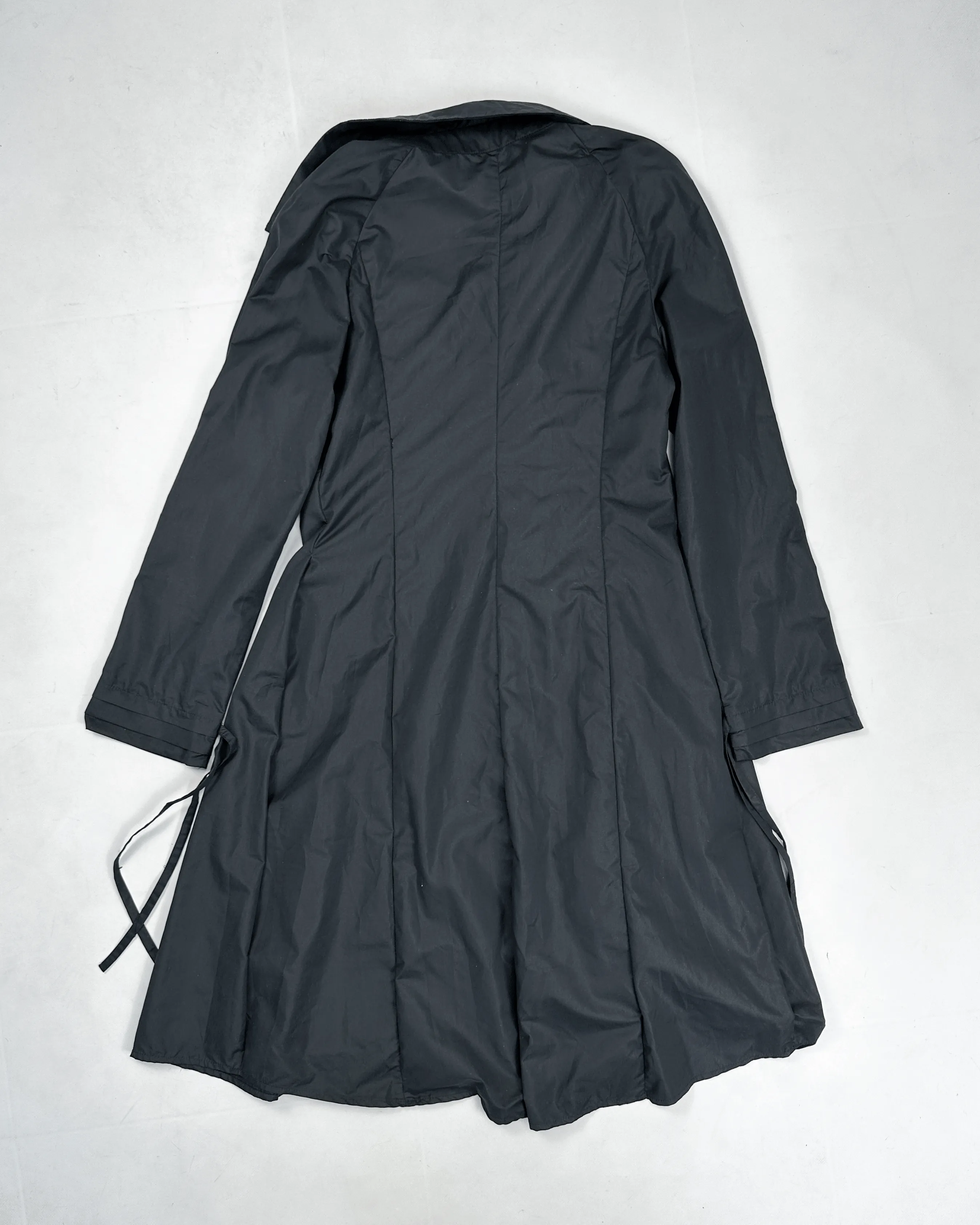 Sarah Pacini Asymmetric Utility Long Coat 2000's