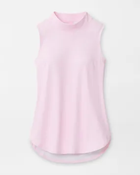 SCOTTIE MOCK NECK SHELL TOP - PALMER PINK