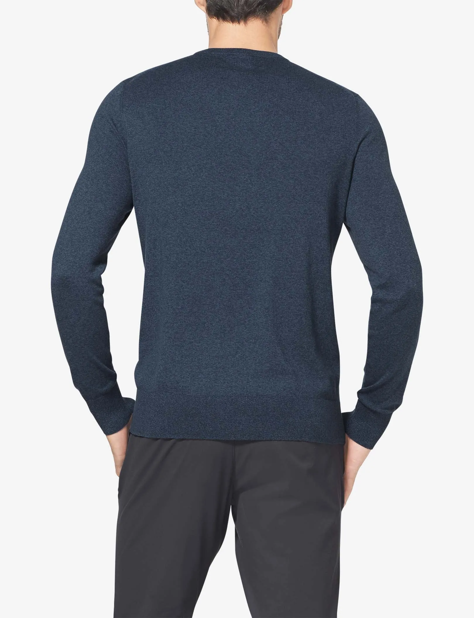 Second Skin Crew Neck Knit Sweater