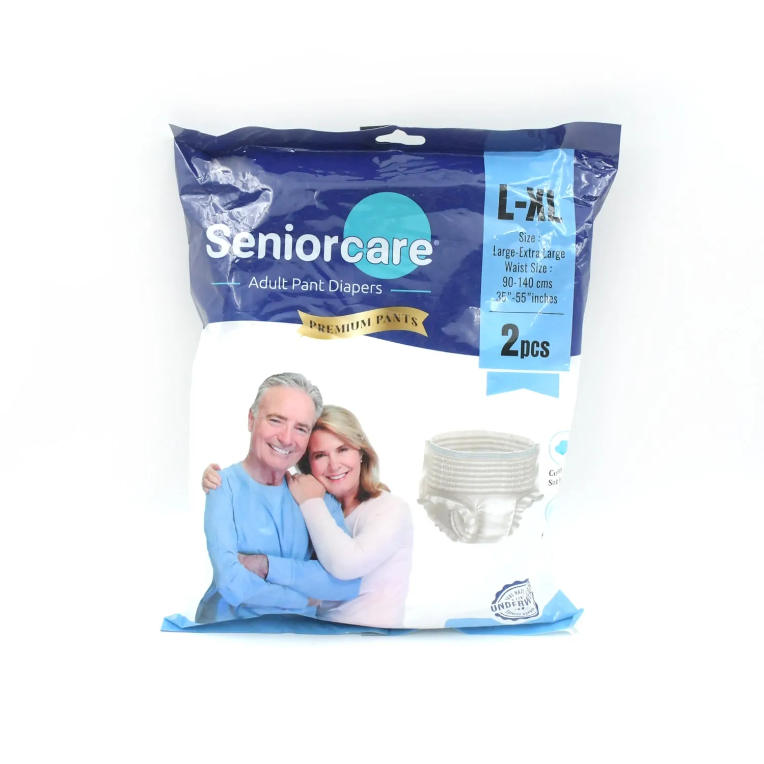 Senior Care Essentials: Large-XL Adult Diaper Pants (Waist 90-140cm)