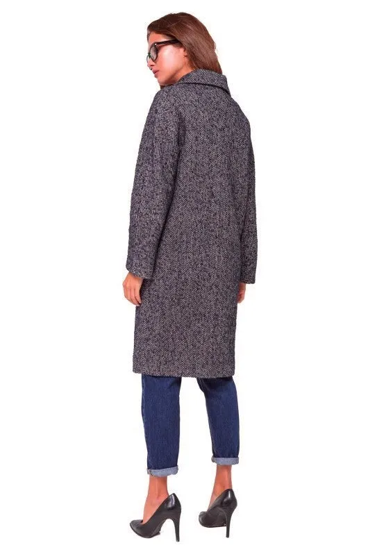 Simona Tweed Tailored Coat