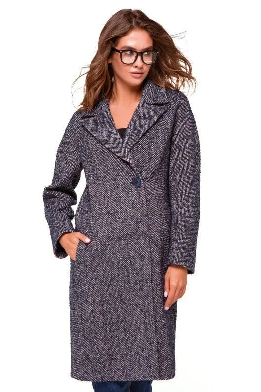 Simona Tweed Tailored Coat