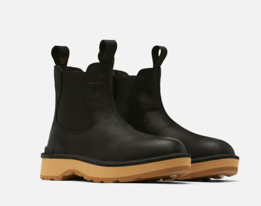 Sorel Hi Line Black Chelsea Boot