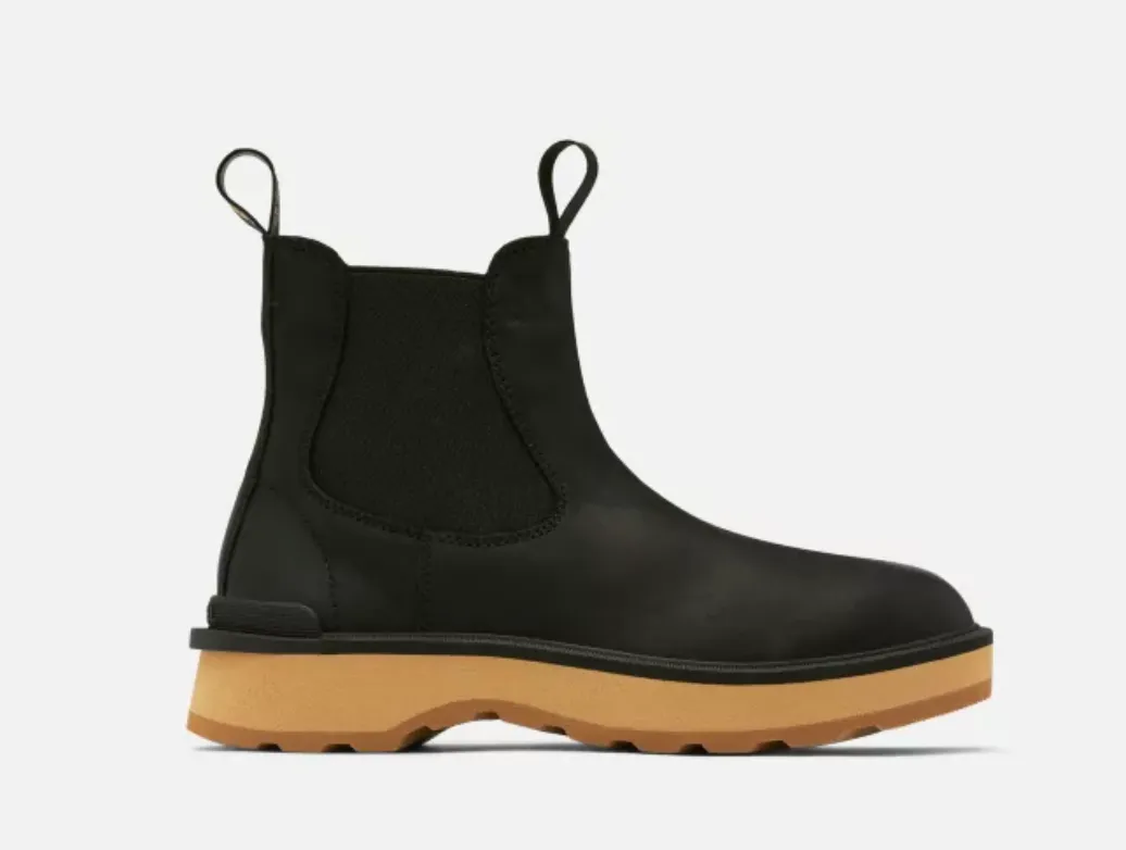 Sorel Hi Line Black Chelsea Boot