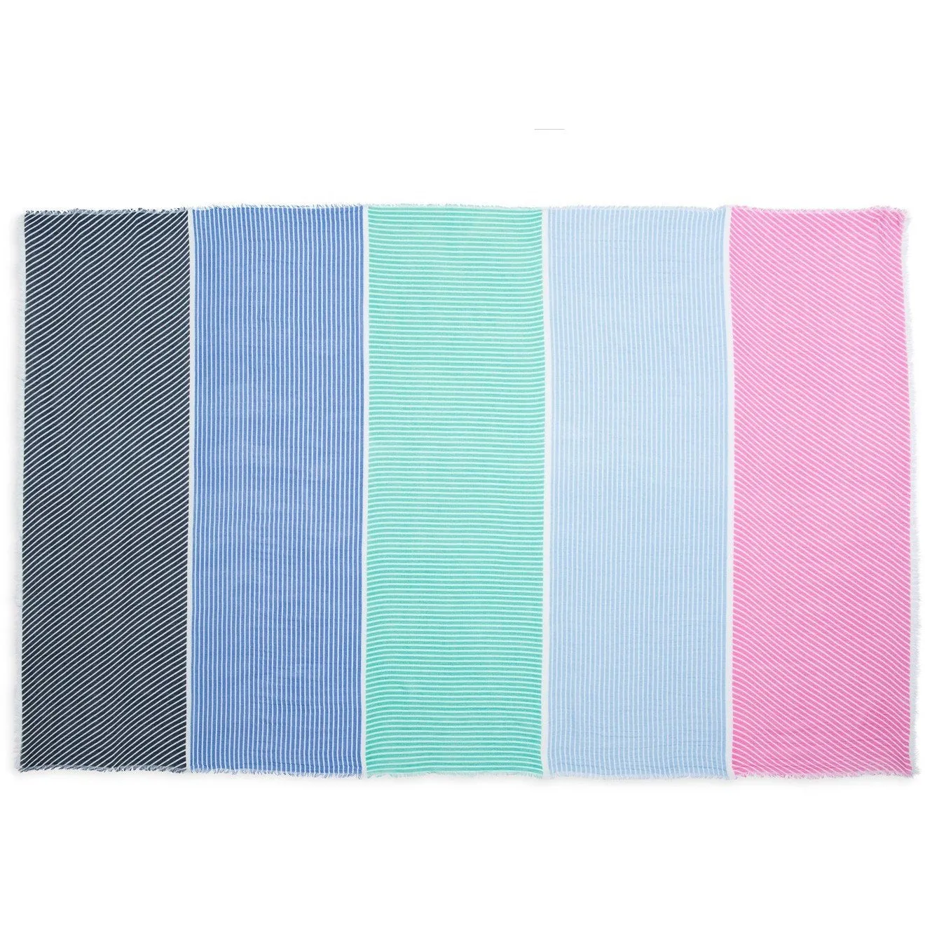 Southern Tide Regatta Stripe Scarf Multi