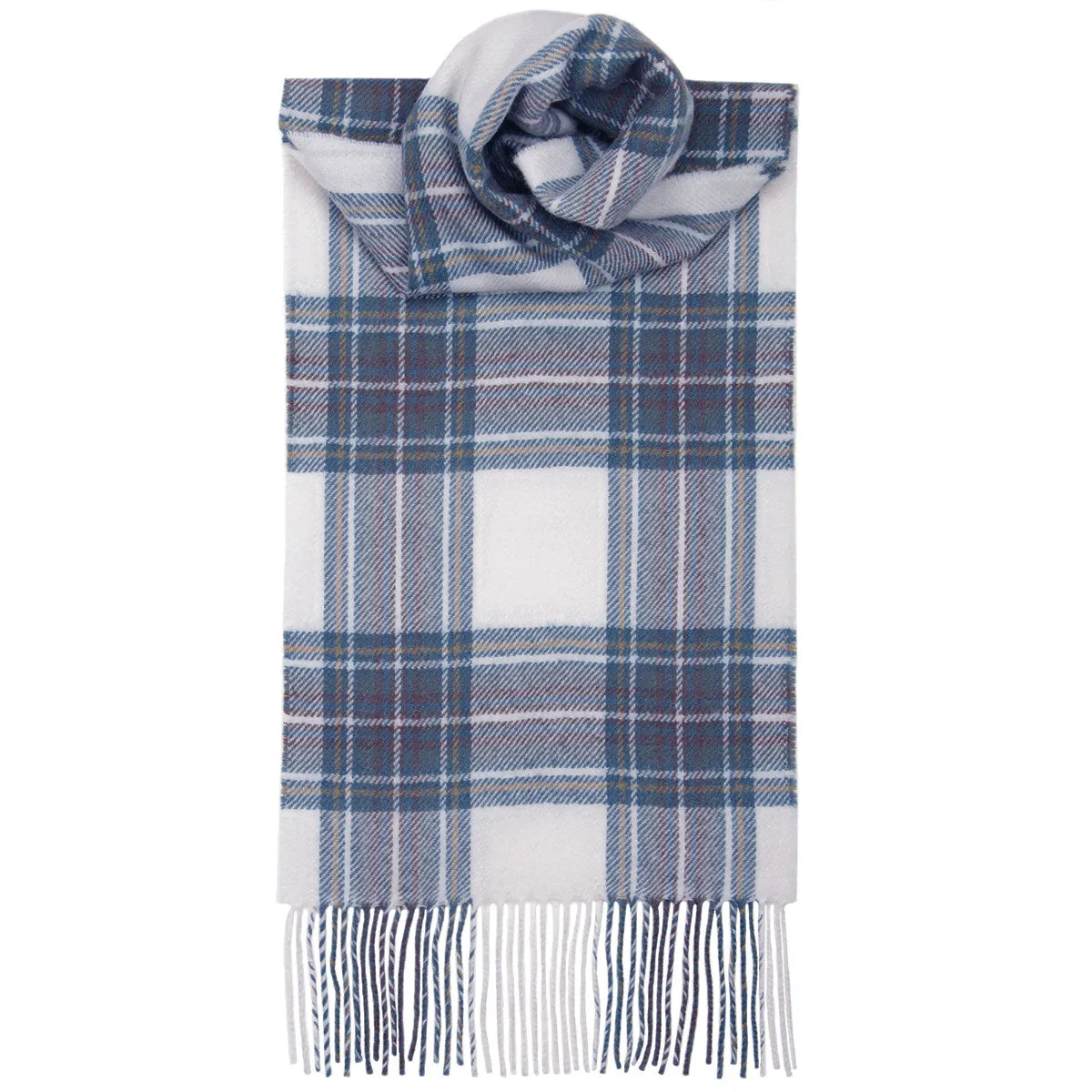 Stewart Blue Dress Tartan Scarf