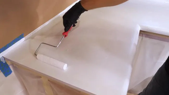 Stone Coat Countertops - Epoxy Undercoat Black