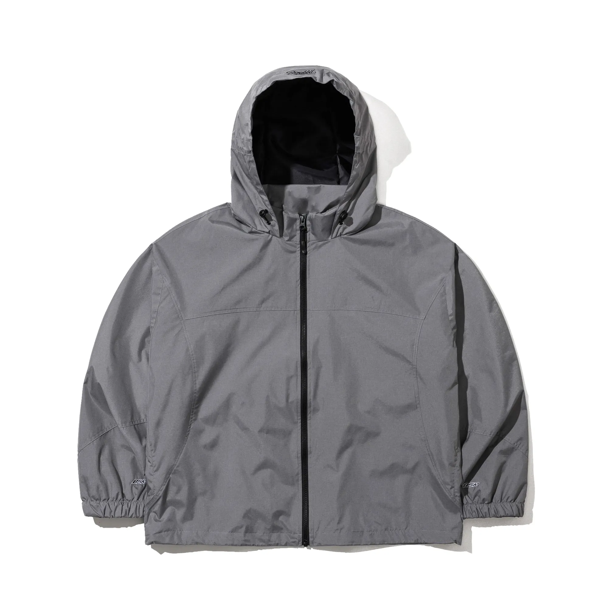 SUIT HOODED JACKET GRAY