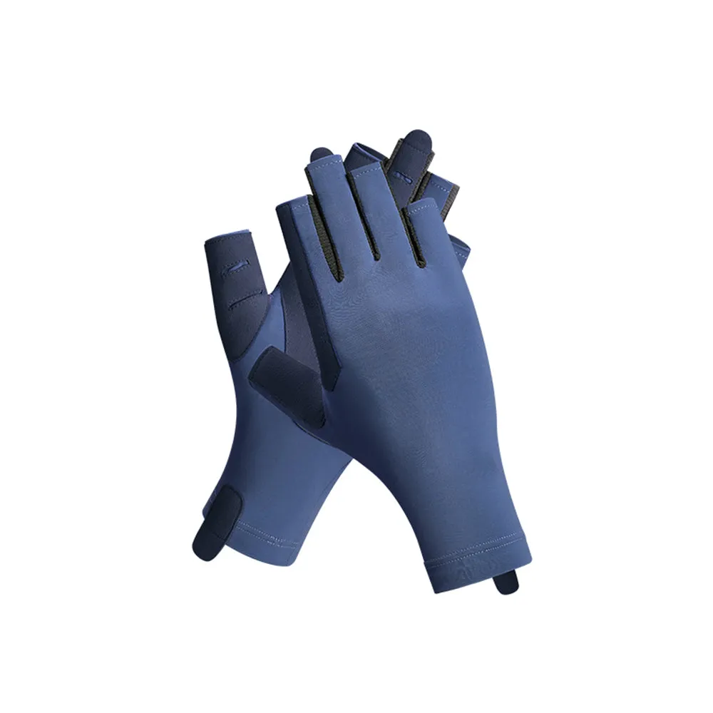 Sun-protective Golf Gloves UPF 50  Half-Finger Gloves