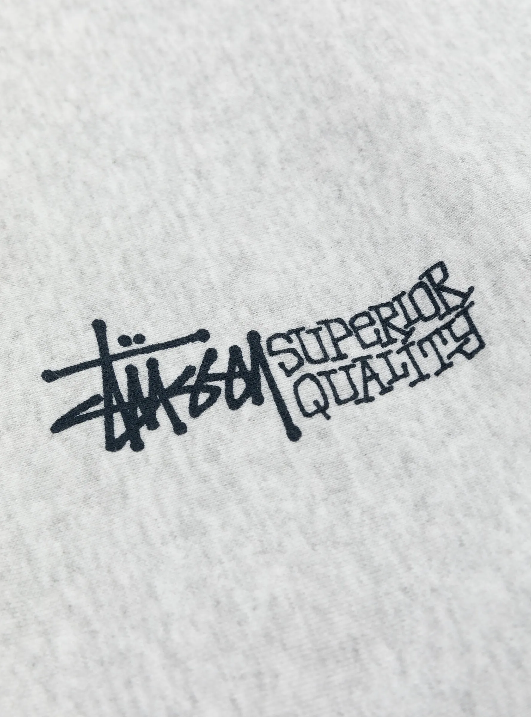 Superior Quality Crew Sweatshirt Ash Heather