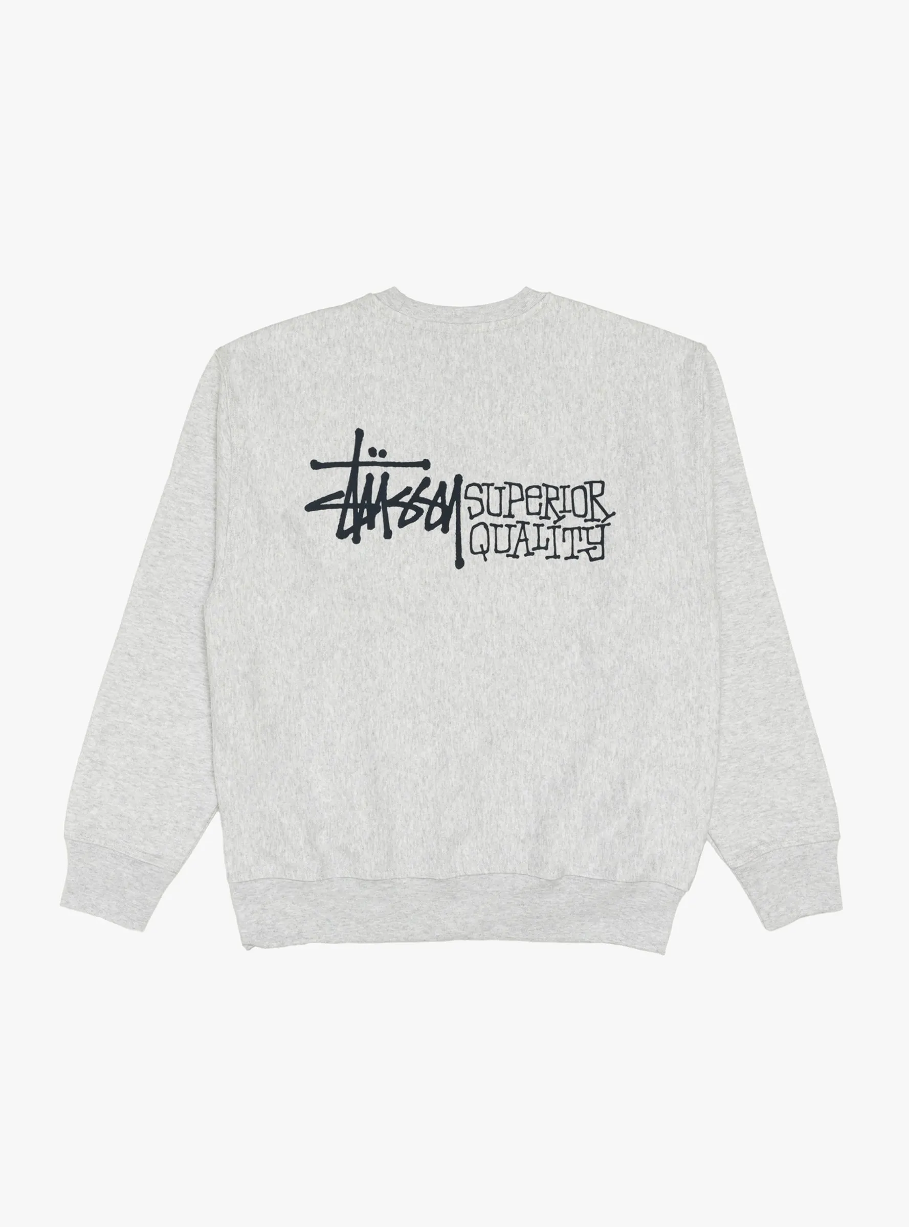 Superior Quality Crew Sweatshirt Ash Heather