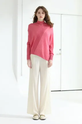 Sylphide | Mirielle Pink Wool Sweater