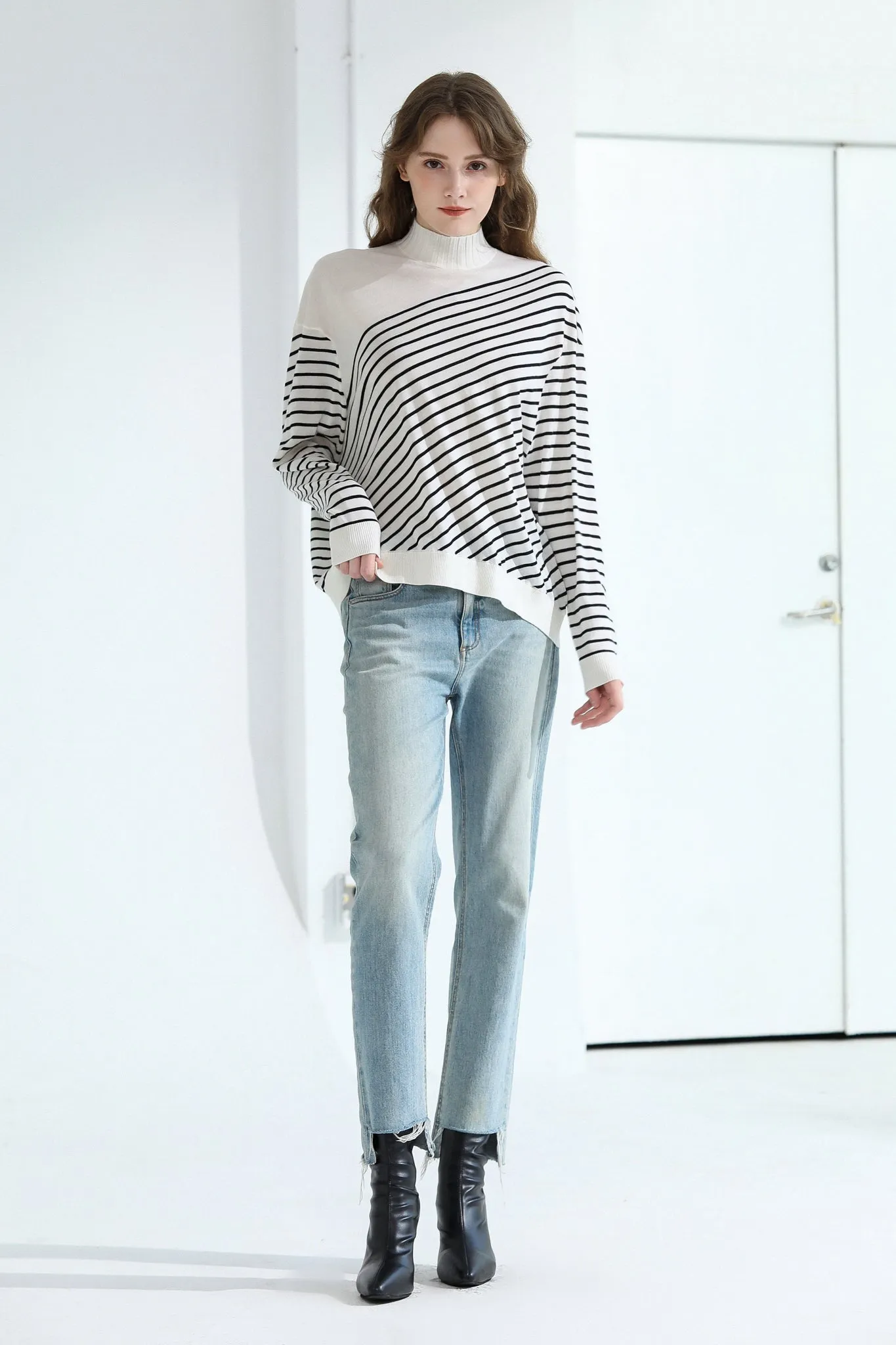 Sylphide | Shiloh Stripes Wool Sweater