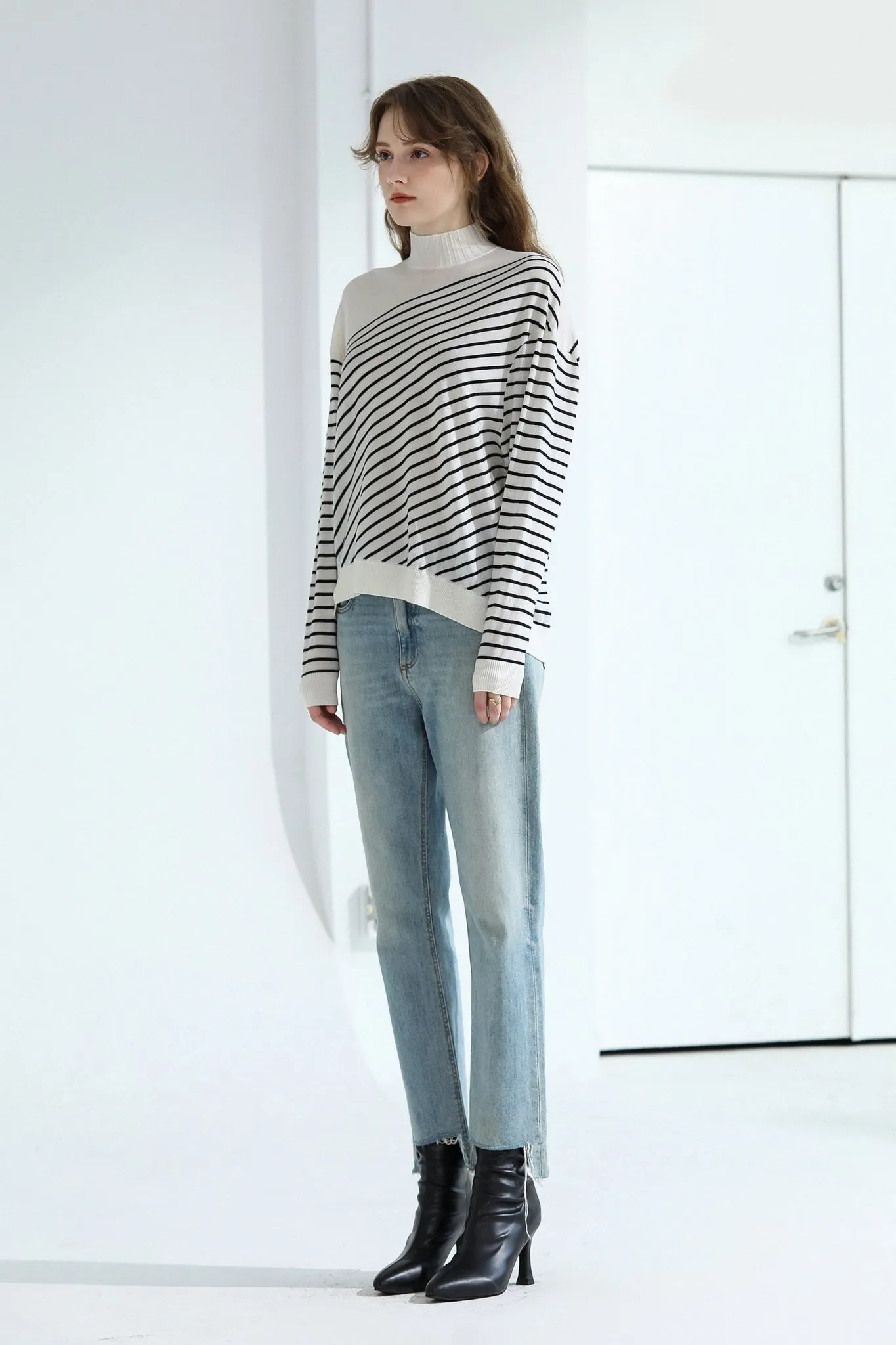 Sylphide | Shiloh Stripes Wool Sweater