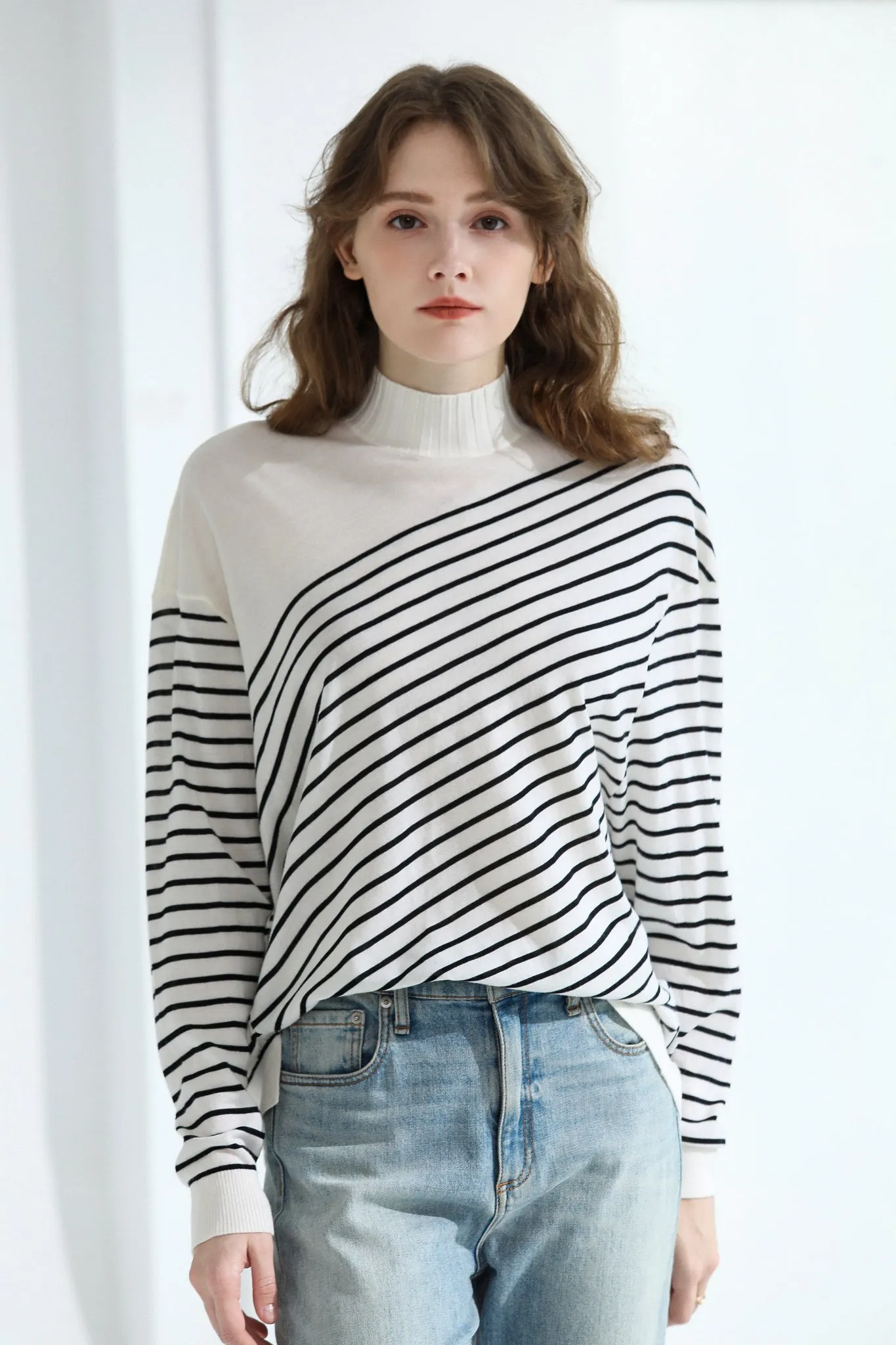 Sylphide | Shiloh Stripes Wool Sweater