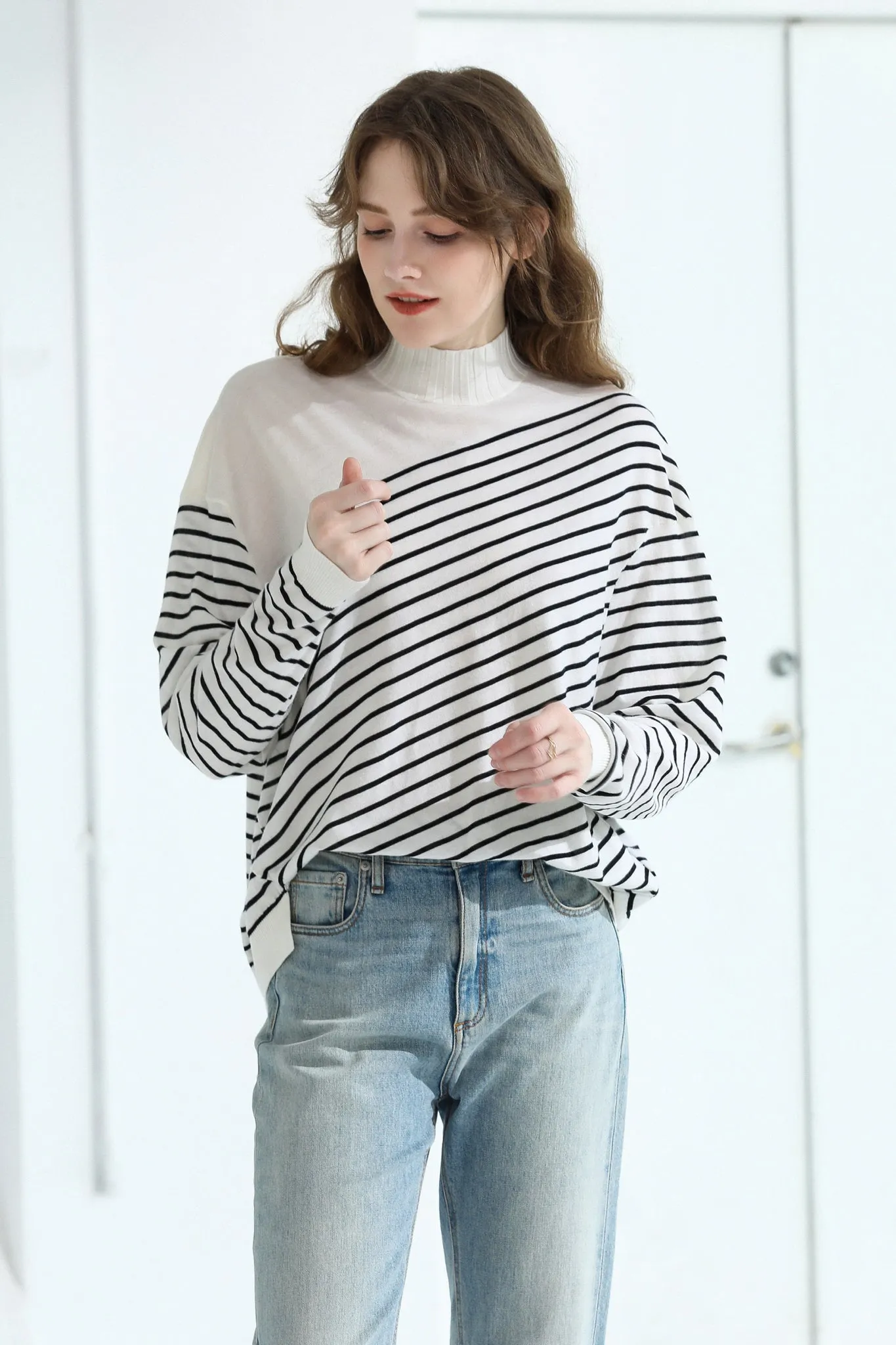 Sylphide | Shiloh Stripes Wool Sweater