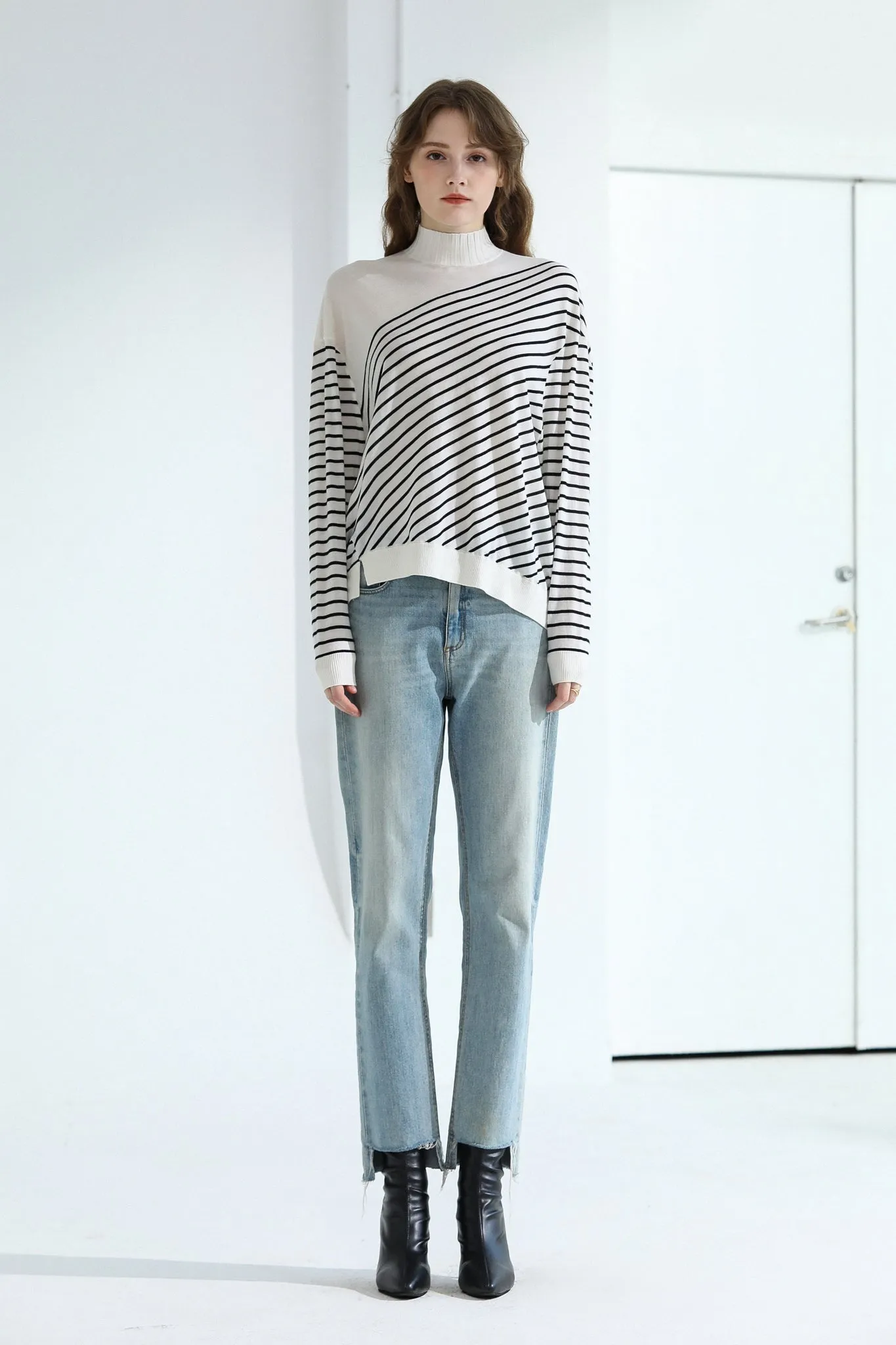 Sylphide | Shiloh Stripes Wool Sweater